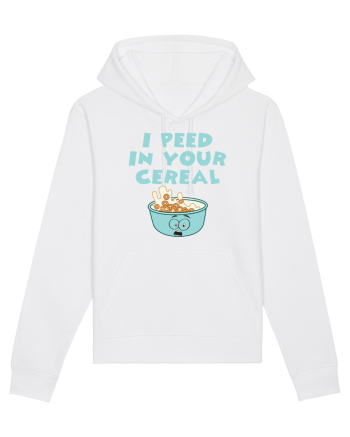 Peed in your cereal White