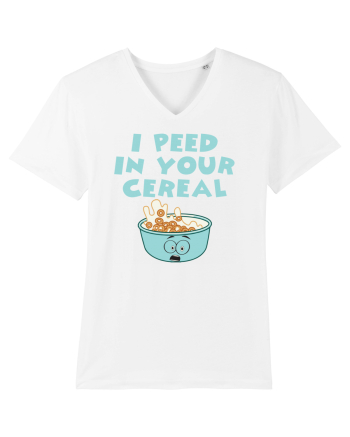 Peed in your cereal White