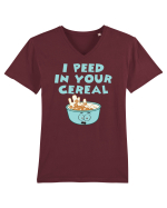 Peed in your cereal Tricou mânecă scurtă guler V Bărbat Presenter