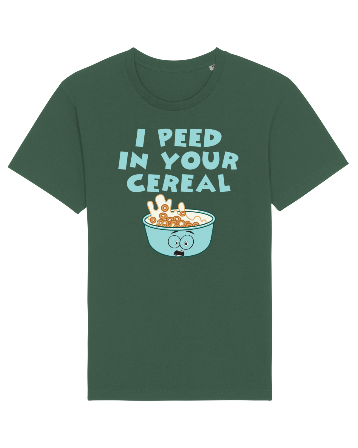Tricou mânecă scurtă Unisex Rocker Bottle Green