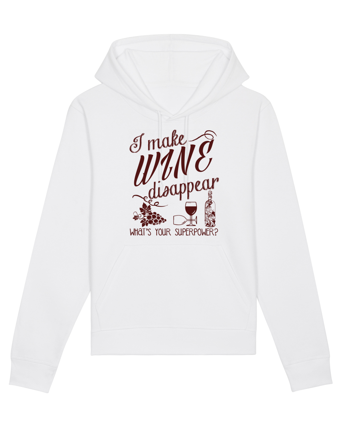 Hanorac Unisex Drummer White