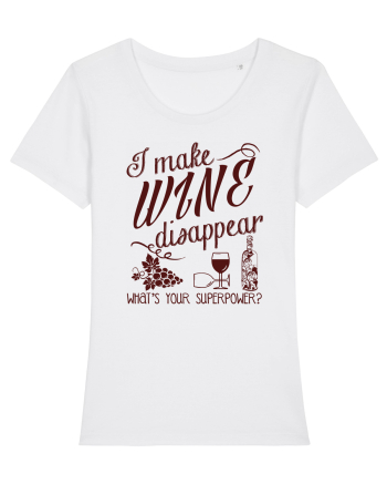 Wine disappear White