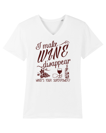 Wine disappear White