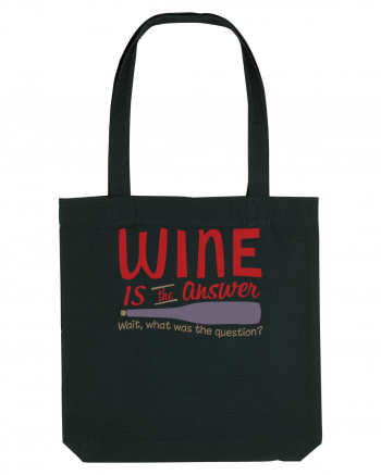 Wine is the answer Black