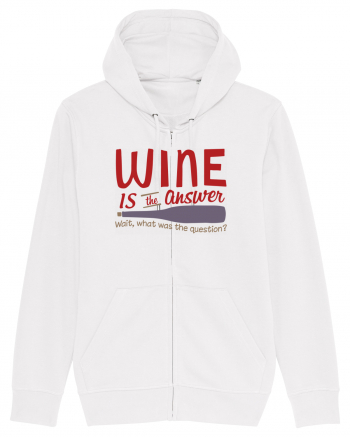 Wine is the answer White