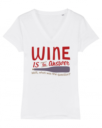 Wine is the answer White