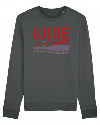 Wine is the answer Anthracite