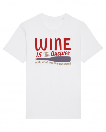 Wine is the answer White