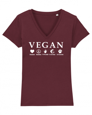 VEGAN Burgundy