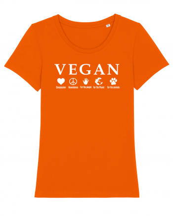 VEGAN Bright Orange