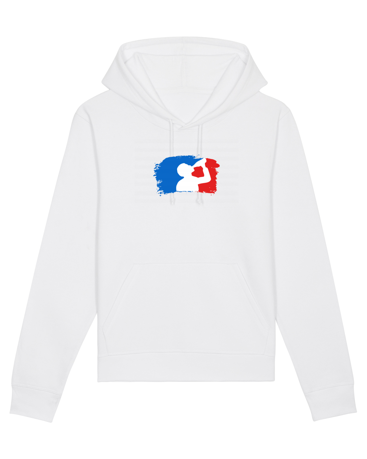 Hanorac Unisex Drummer White