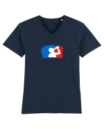 Liga Betivilor Tricou mânecă scurtă guler V Bărbat Presenter