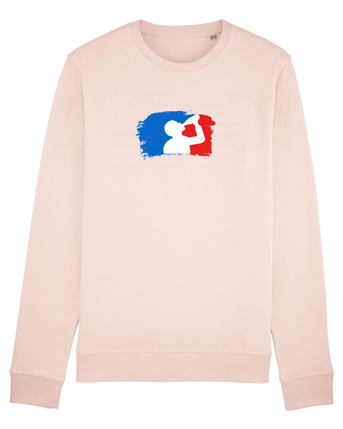 Bluză mânecă lungă Unisex Rise Candy Pink