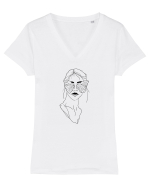 Zbor in Imaginatie Tricou mânecă scurtă guler V Damă Evoker