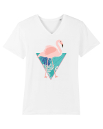 Flamingo Tricou mânecă scurtă guler V Bărbat Presenter