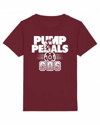 Pump Pedals  Burgundy