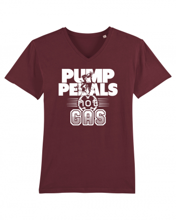 Pump Pedals  Burgundy