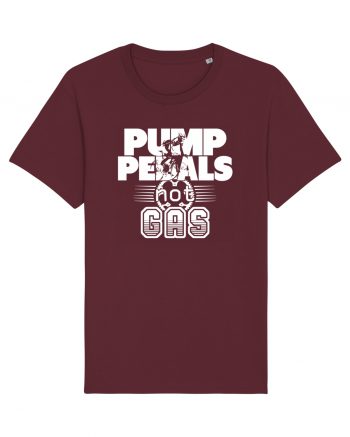 Pump Pedals  Burgundy