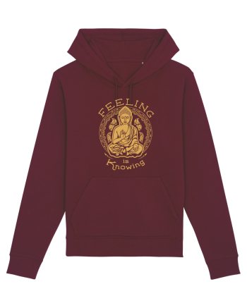 Feeling is Knowing Burgundy