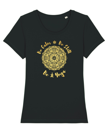 Be Calm Be Still Be Yoga Black