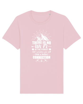 No WiFi in the forest Cotton Pink