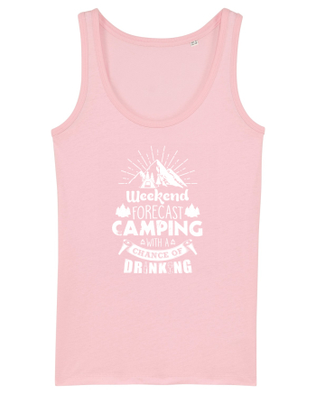 Camping with a chance of drinking Cotton Pink