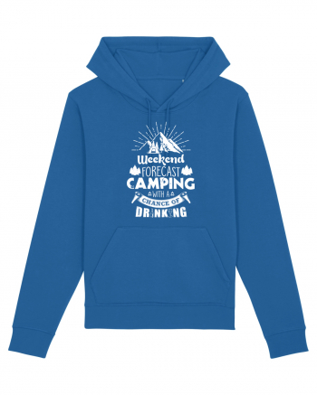 Camping with a chance of drinking Royal Blue