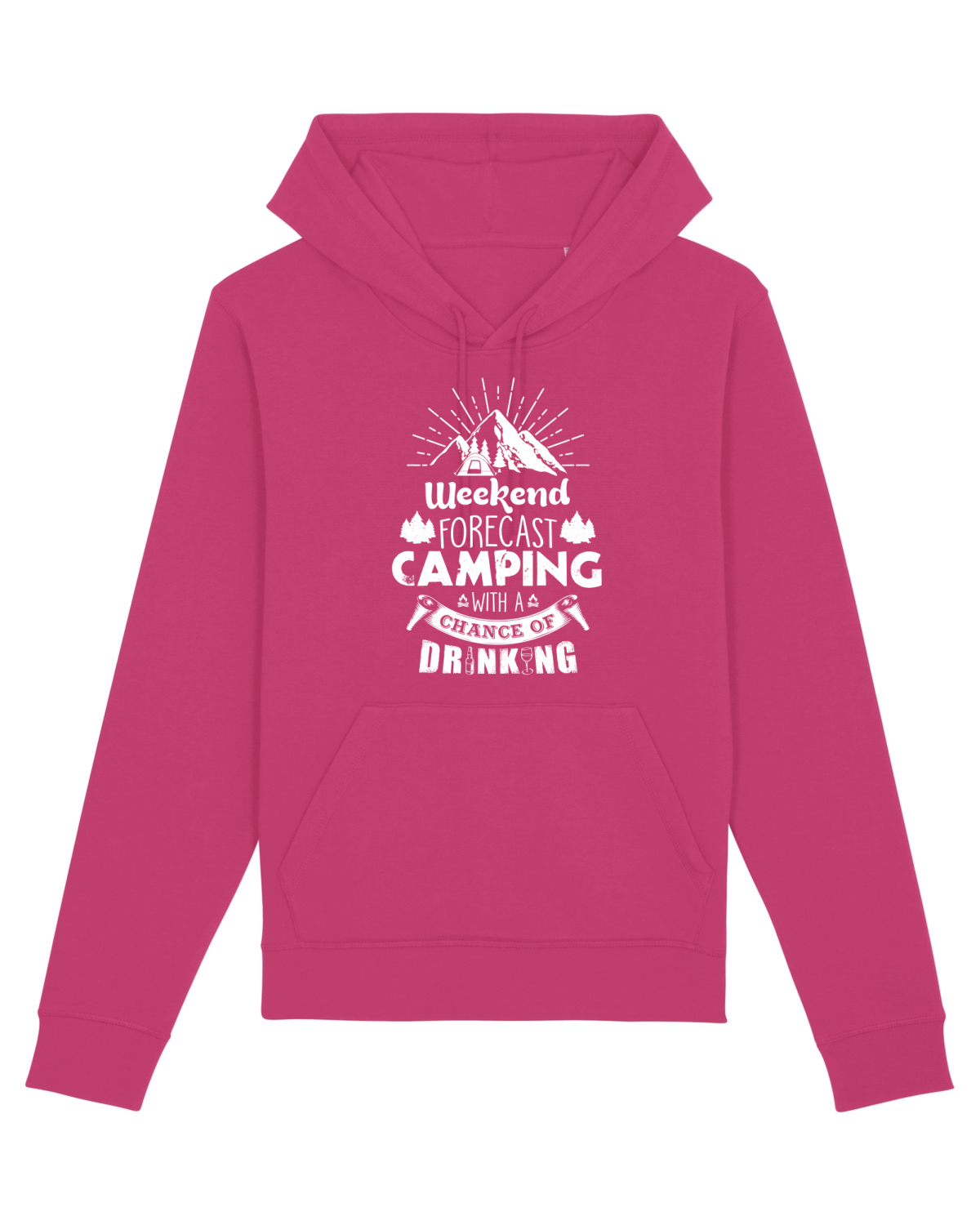 Hanorac Unisex Drummer Raspberry