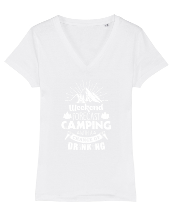 Camping with a chance of drinking White