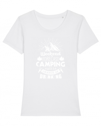 Camping with a chance of drinking White