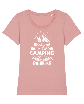 Camping with a chance of drinking Canyon Pink