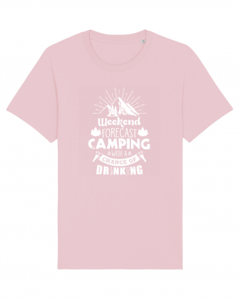 Camping with a chance of drinking Cotton Pink
