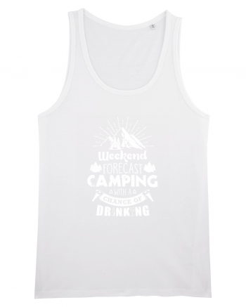 Camping with a chance of drinking White