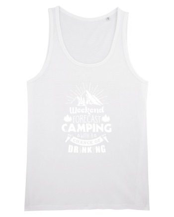 Camping with a chance of drinking White