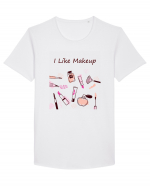 Makeup Tricou mânecă scurtă guler larg Bărbat Skater