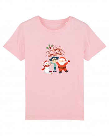 Merry Christmas Cotton Pink