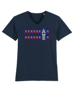London baby Tricou mânecă scurtă guler V Bărbat Presenter