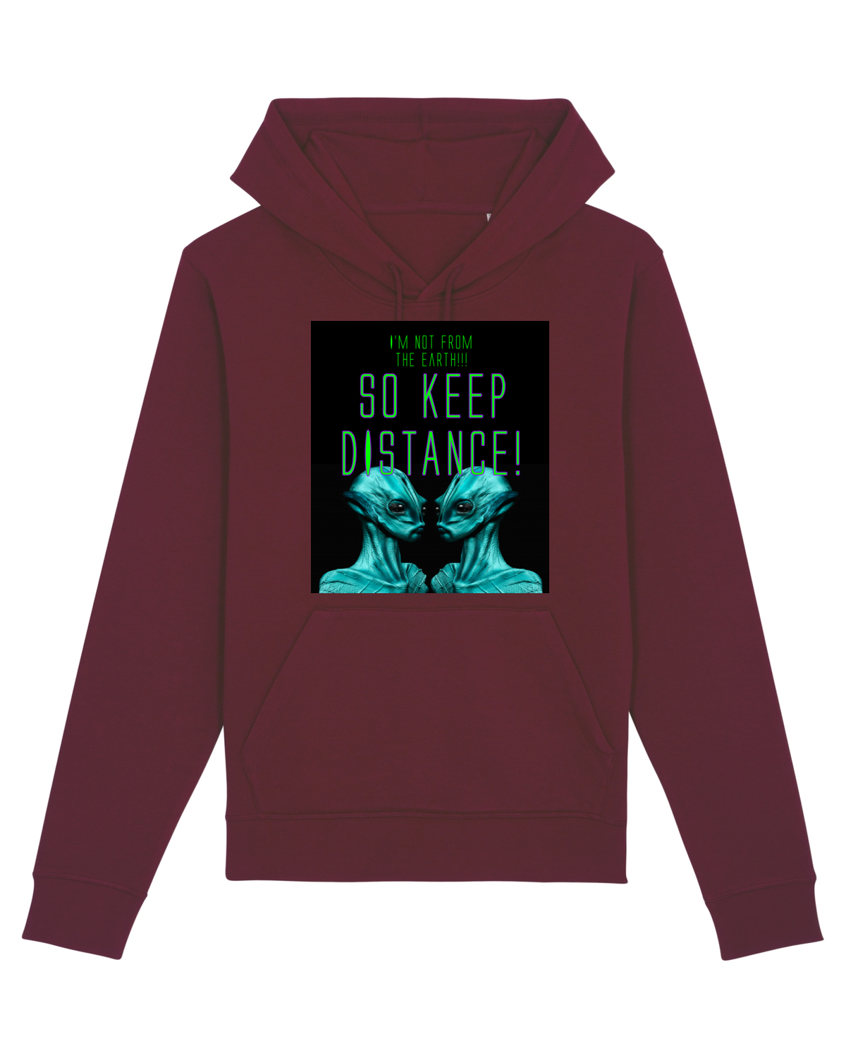 Hanorac Unisex Drummer Burgundy