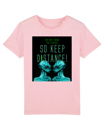 Distanțare Socială Extraterestră Cotton Pink