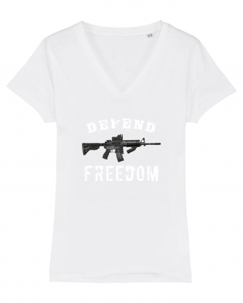 Defend Freedom White