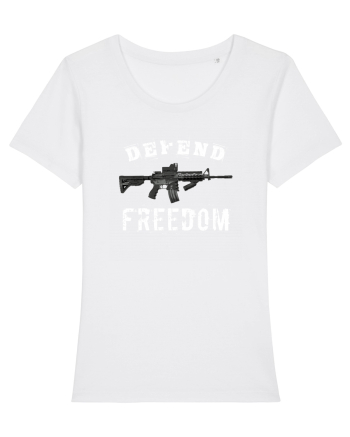 Defend Freedom White
