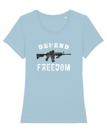 Defend Freedom Sky Blue