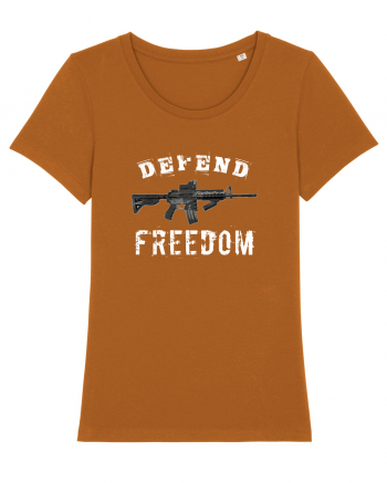 Defend Freedom Roasted Orange