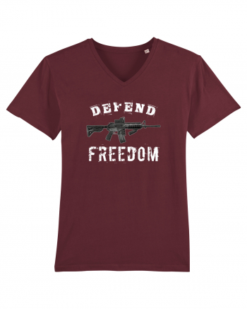 Defend Freedom Burgundy
