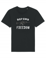 Defend Freedom Tricou mânecă scurtă Unisex Rocker
