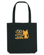Cat Kitten Meow Sacoșă textilă