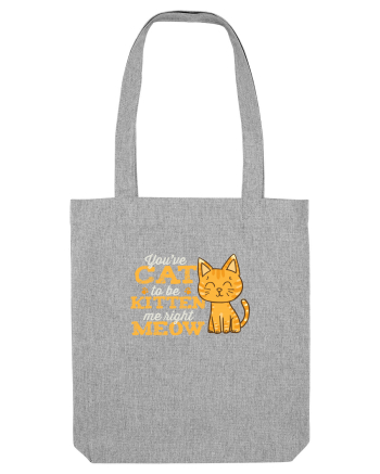 Cat Kitten Meow Heather Grey