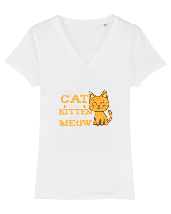 Cat Kitten Meow White