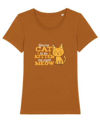 Cat Kitten Meow Roasted Orange