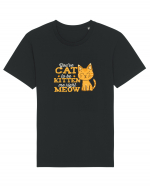 Cat Kitten Meow Tricou mânecă scurtă Unisex Rocker